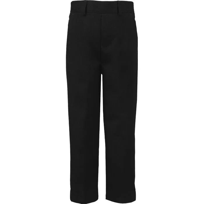 1K12 Banner Boys Twill Trousers (Sturdy/Relaxed Fit) - Black