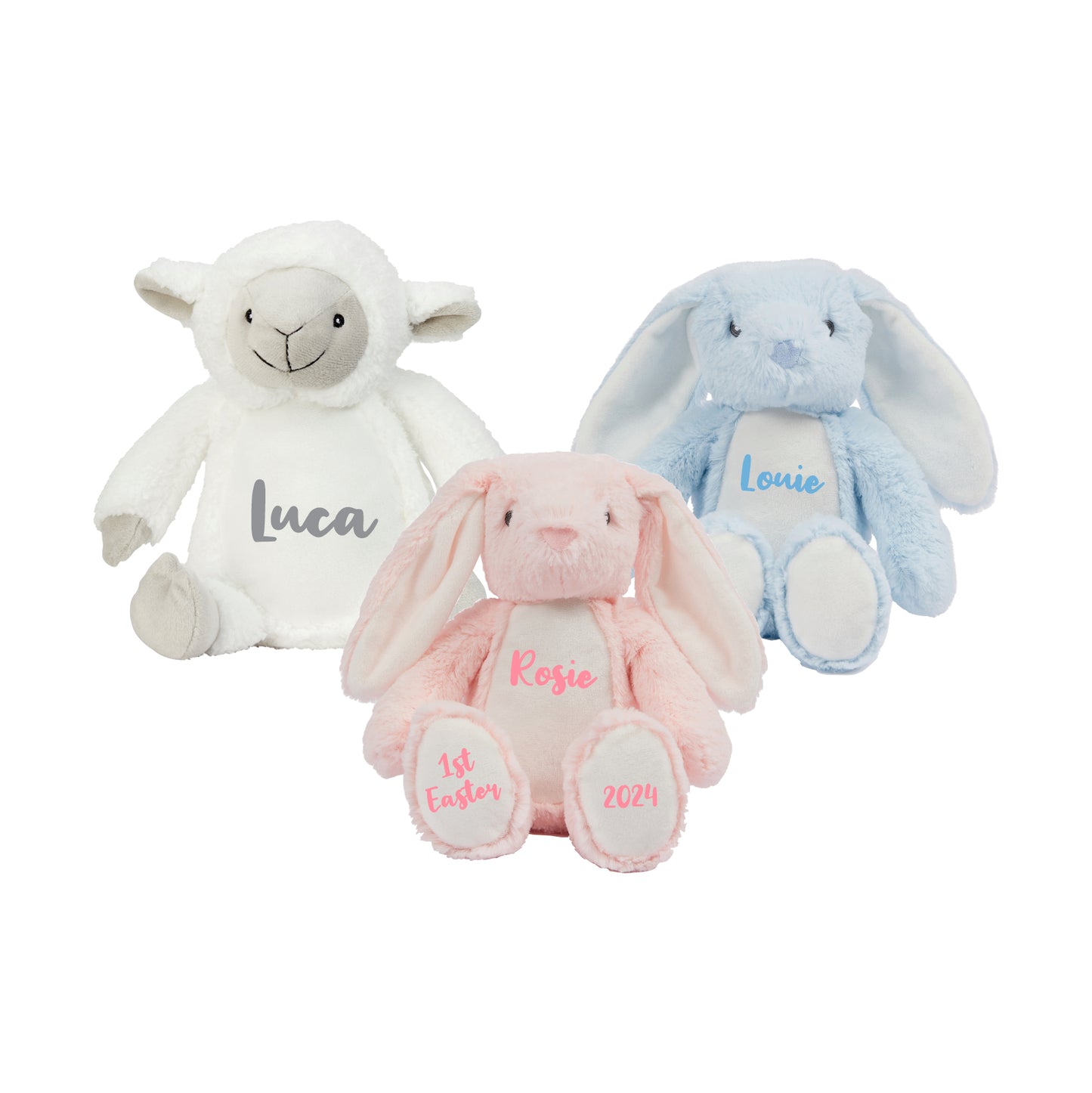 Personalised Easter Hamper Crate & Teddy Bundle