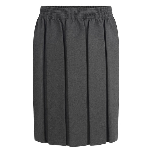 Junior Skirt - Box Pleat - Grey