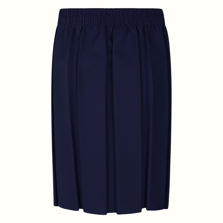 Junior Skirt - Box Pleat - Navy