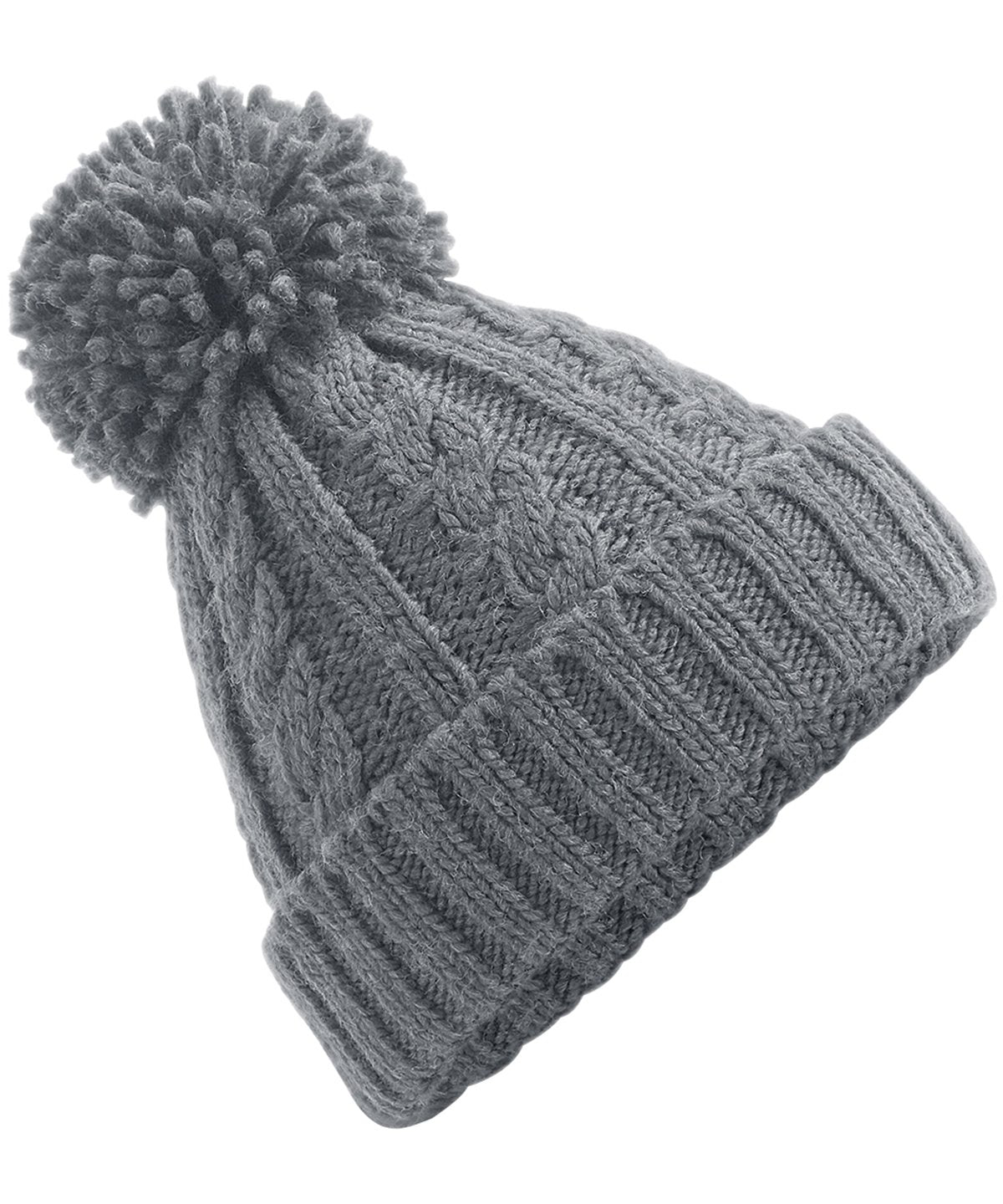 Beechfield BC480 Cable Knit Melange Beanie