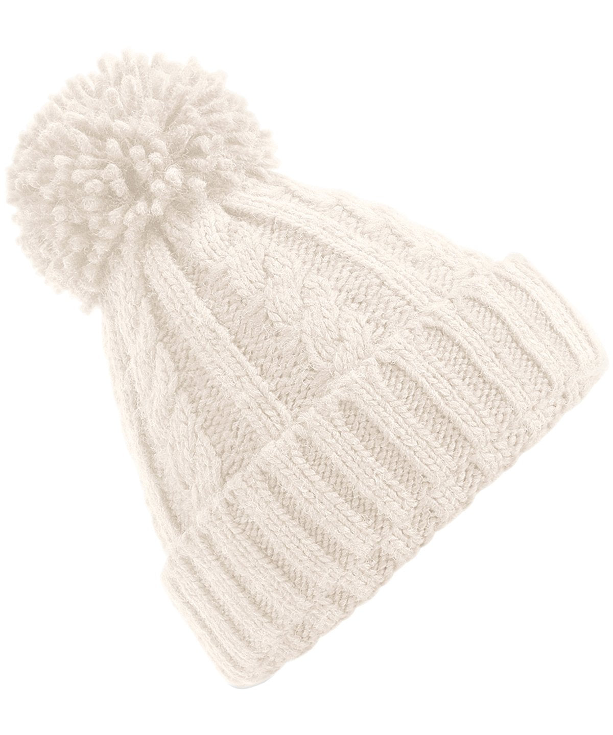 Beechfield BC480 Cable Knit Melange Beanie