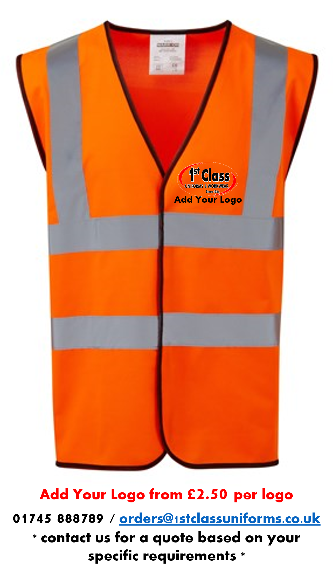 TuffStuff/Warrior 225 Hi-Vis Vest