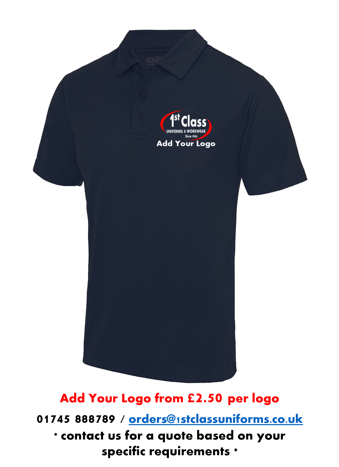 AWDis JC040 Just Cool Polo Shirt