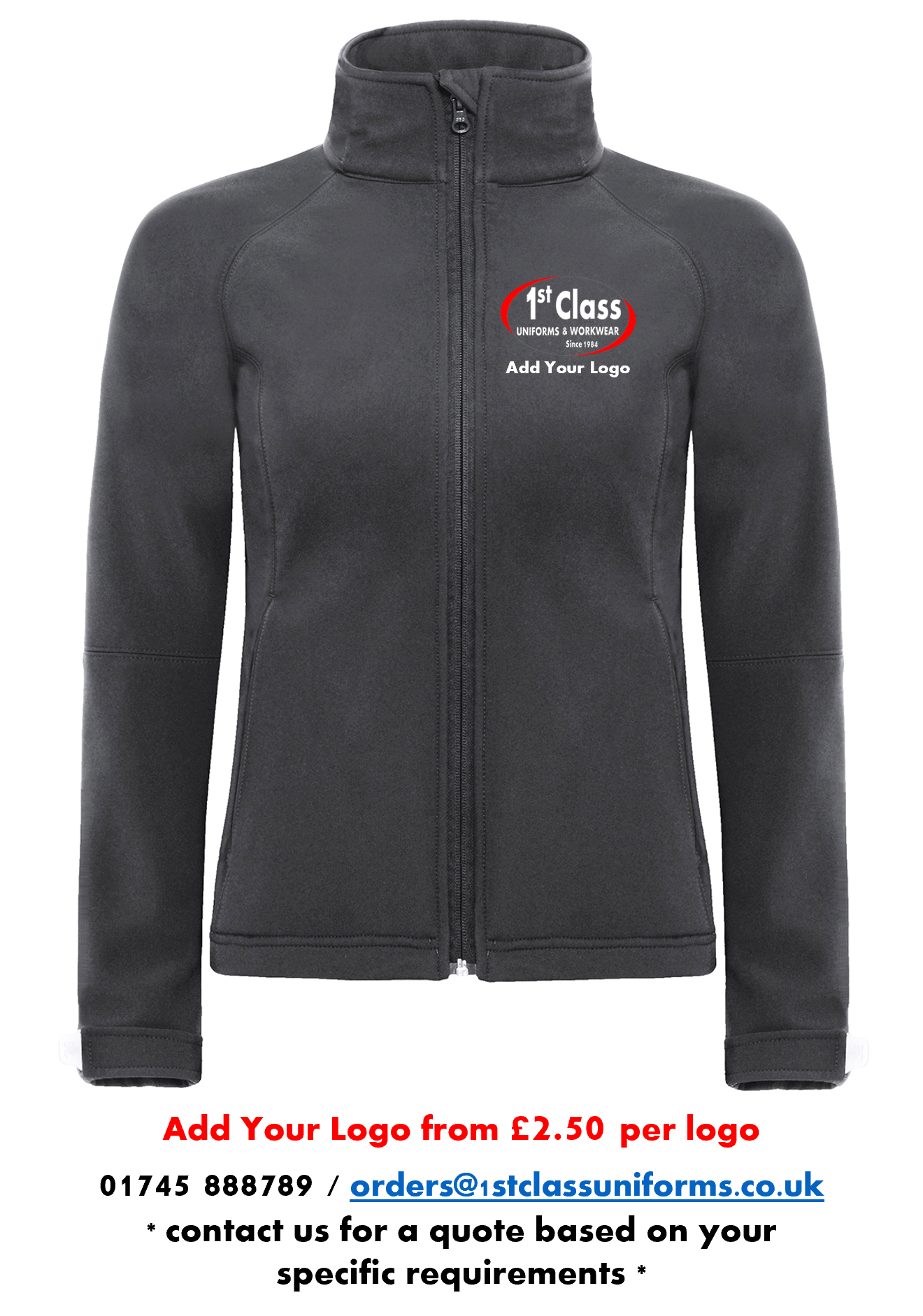 B&C B630F Women's Hooded Waterproof Softshell Jacket