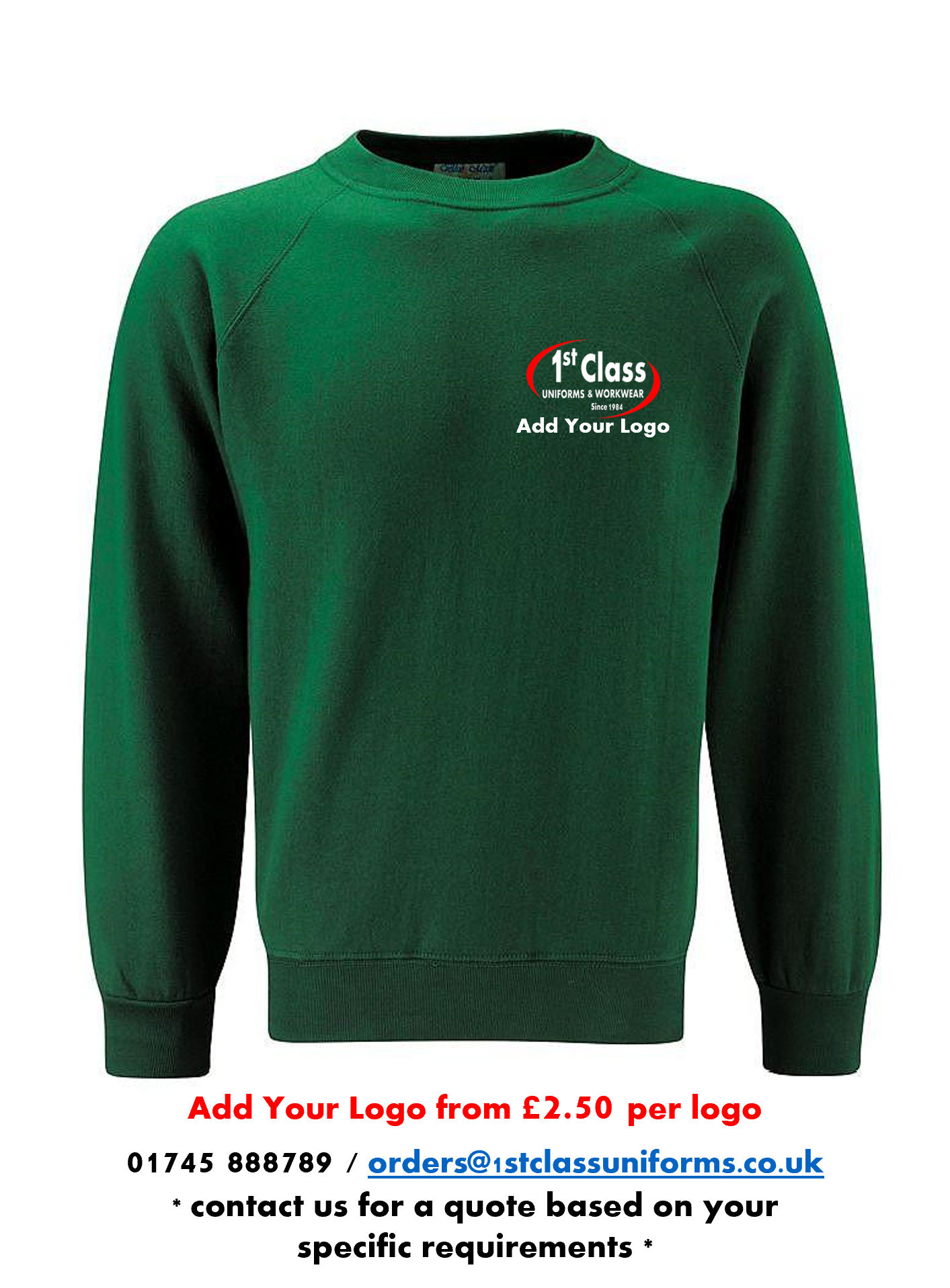 Blue Max Banner 3SR Crew Neck Sweatshirt