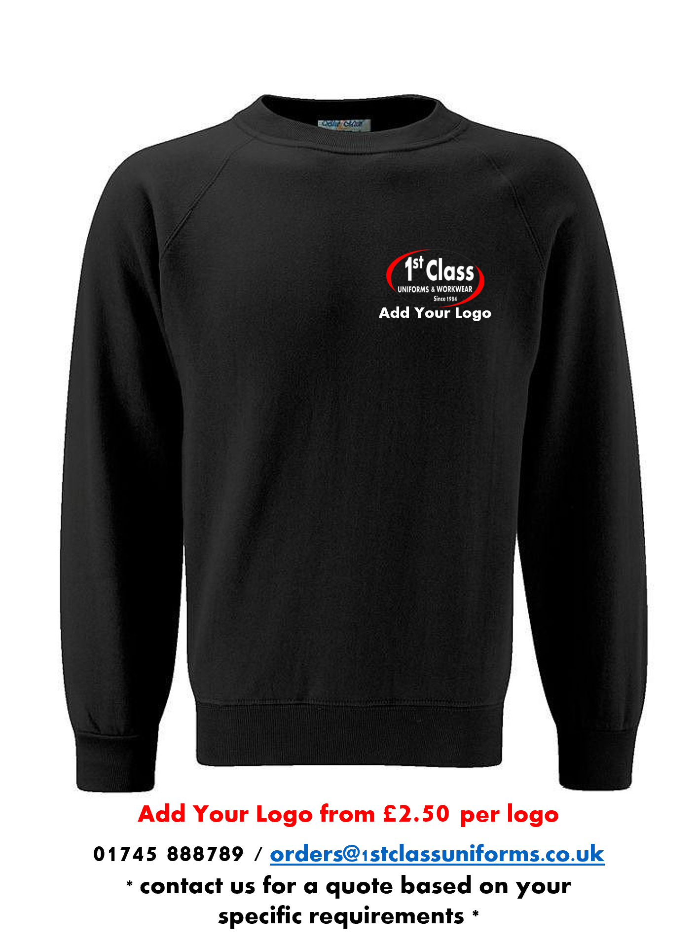 Blue Max Banner 3SR Crew Neck Sweatshirt