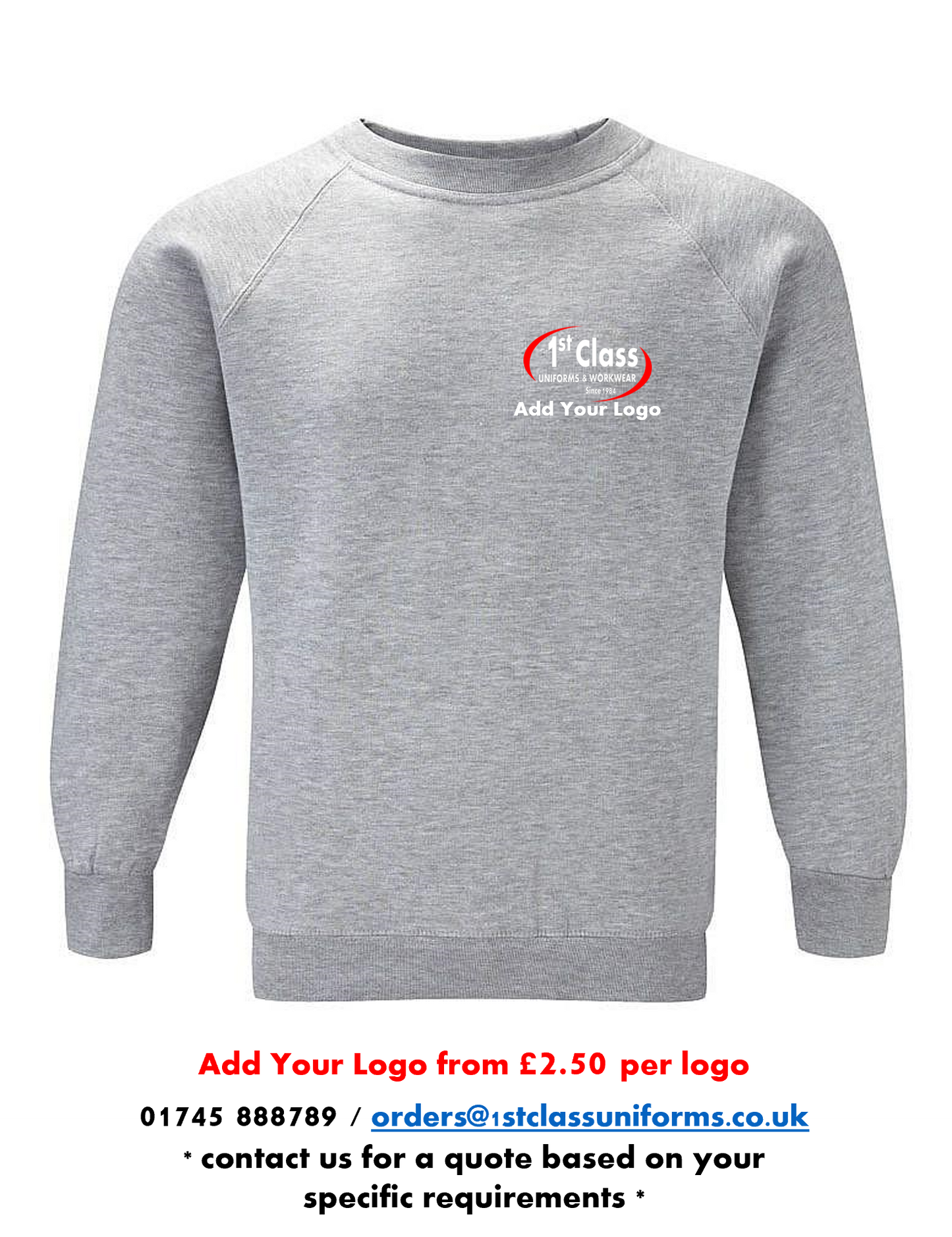 Blue Max Banner 3SR Crew Neck Sweatshirt