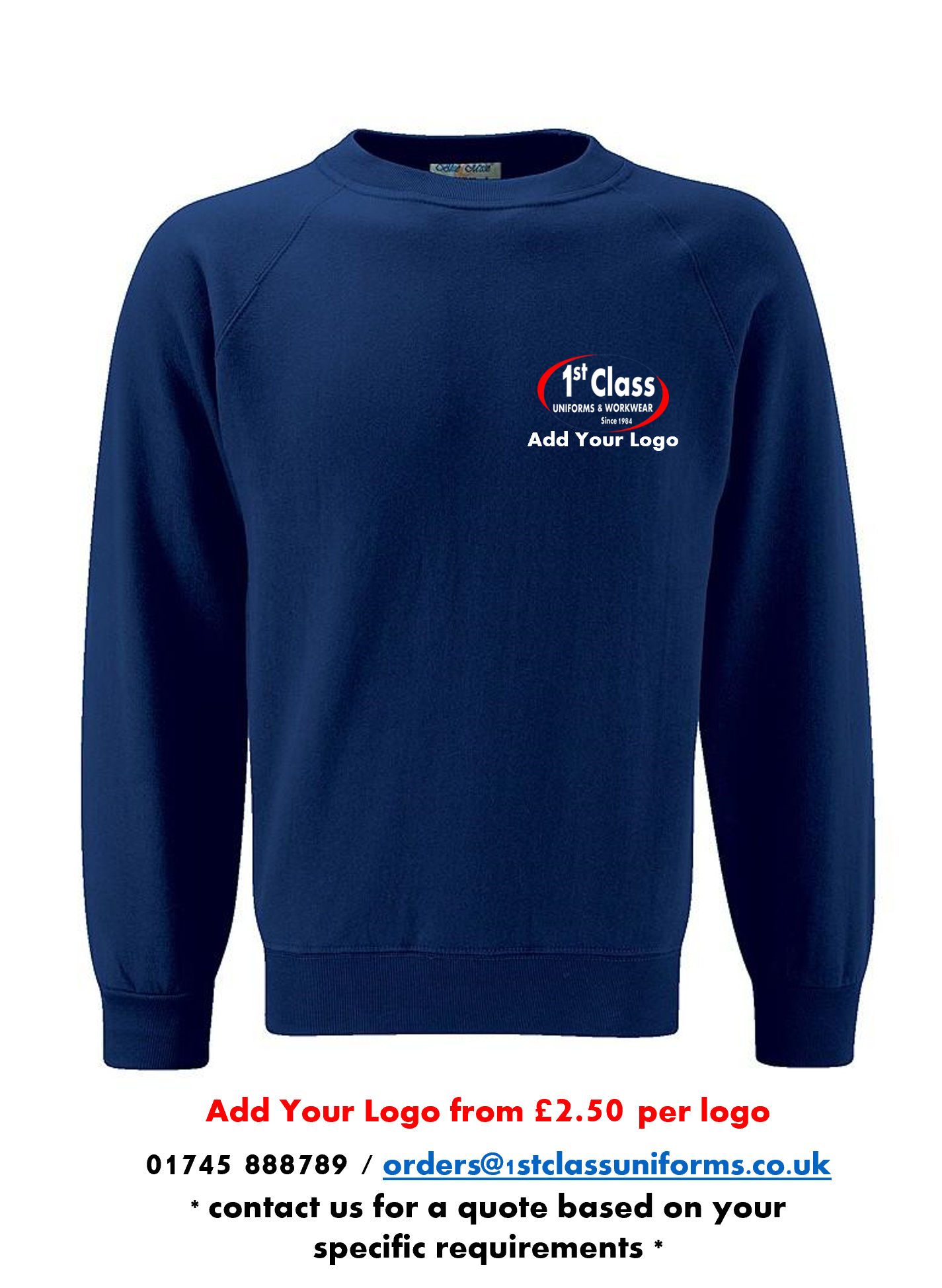 Blue Max Banner 3SR Crew Neck Sweatshirt