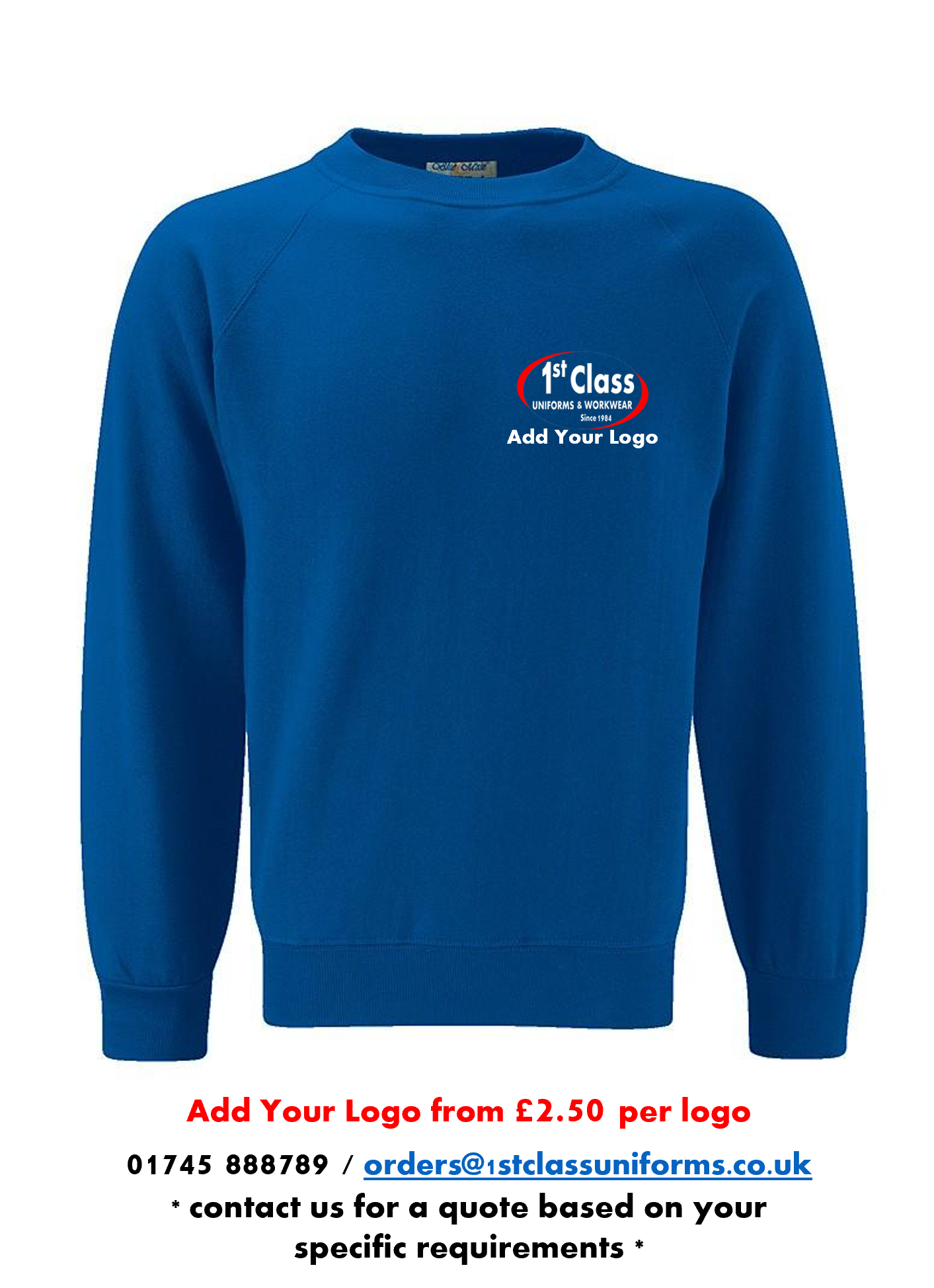 Blue Max Banner 3SR Crew Neck Sweatshirt