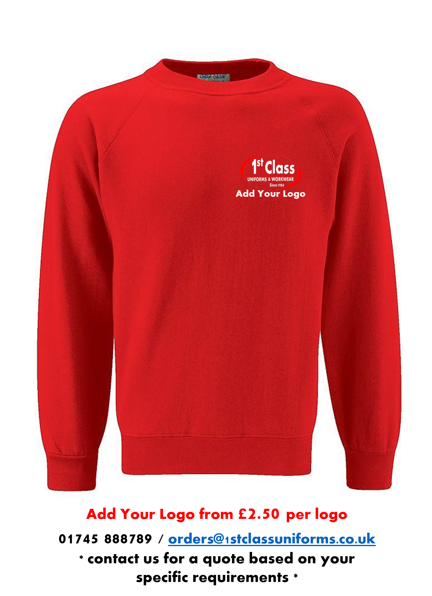 Blue Max Banner 3SR Crew Neck Sweatshirt