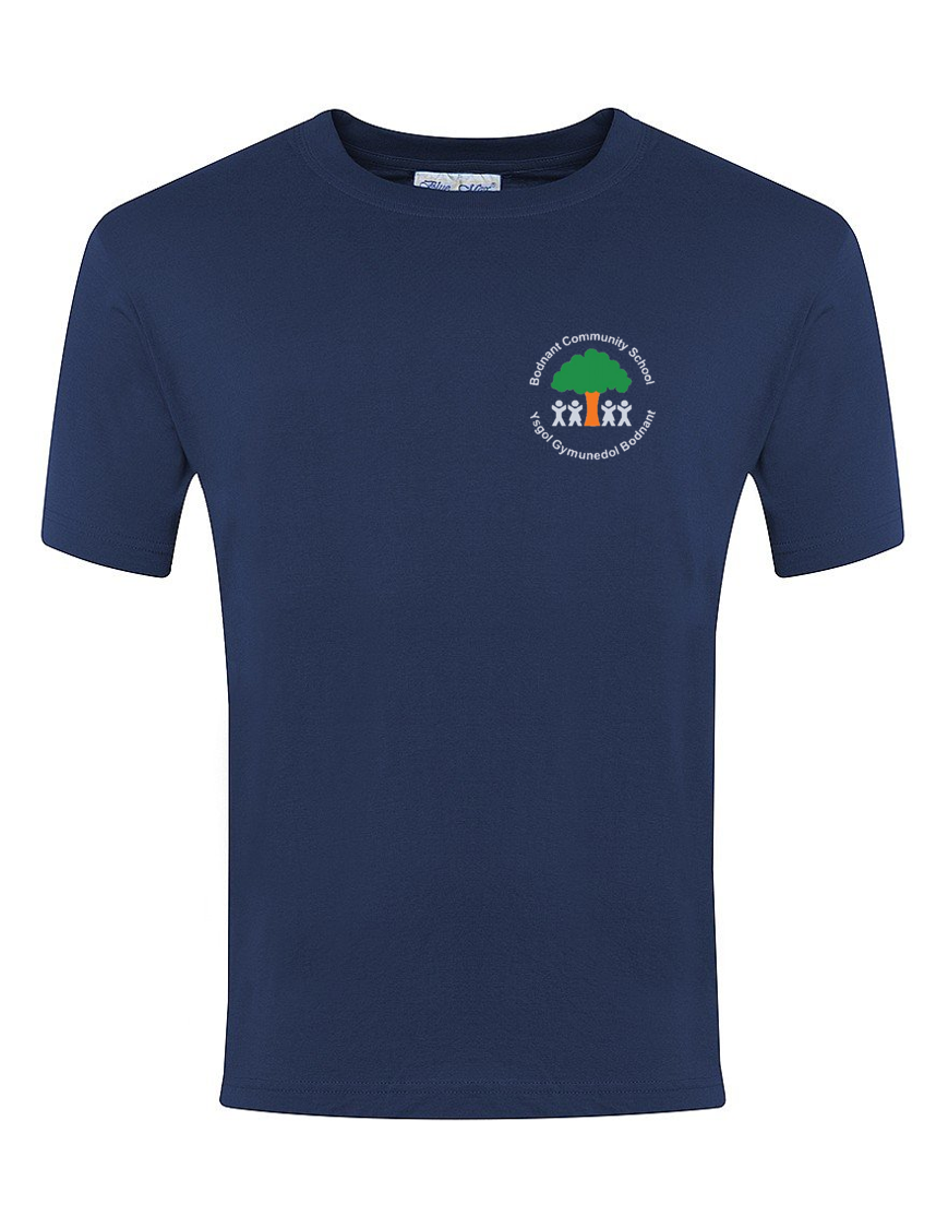 Bodnant Community School PE T-Shirt