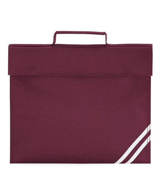 Plain Book Bag - Burgundy