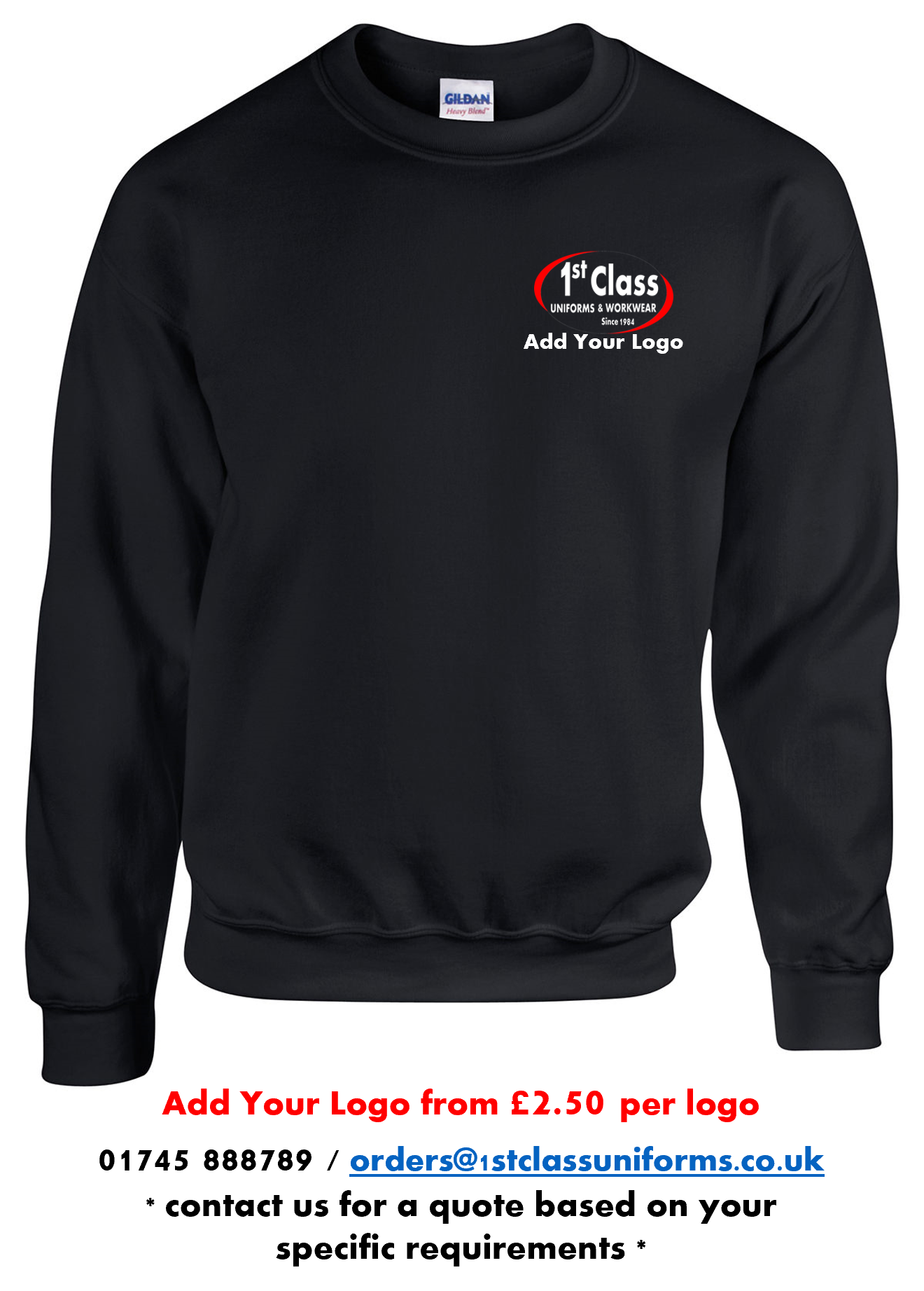 Gildan GD056 Heavy Blend™ Crew Neck Sweatshirt