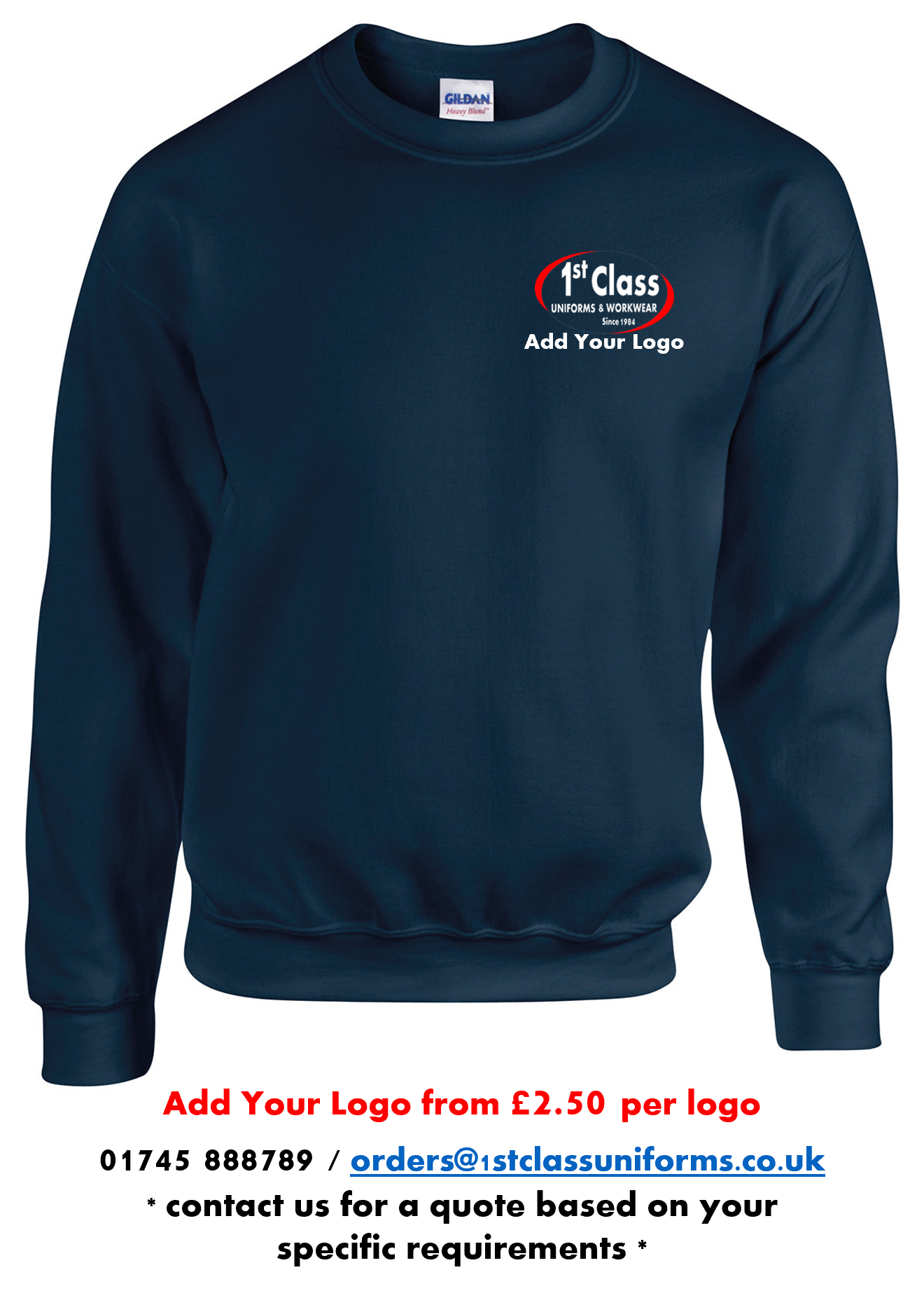 Gildan GD056 Heavy Blend™ Crew Neck Sweatshirt