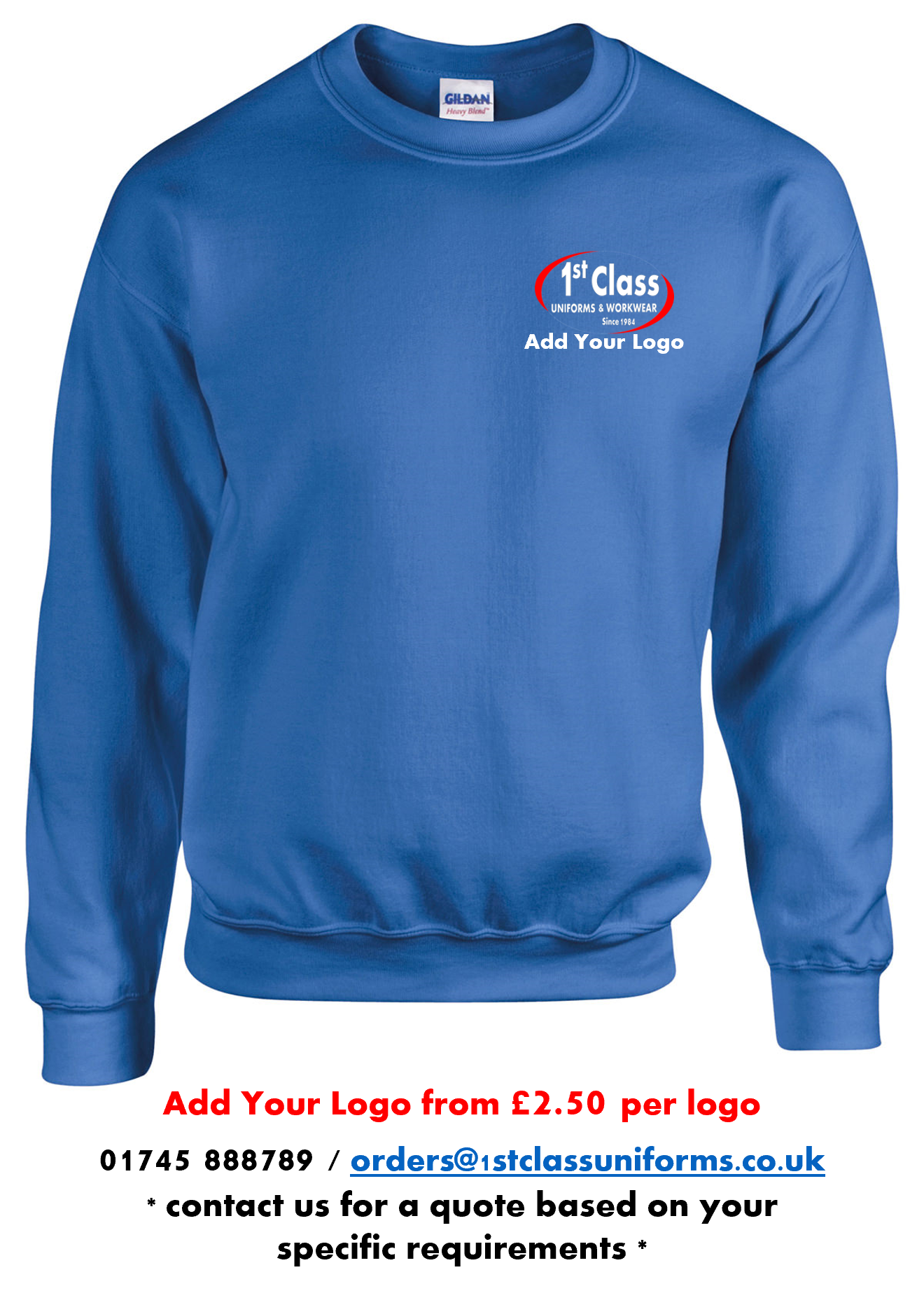 Gildan GD056 Heavy Blend™ Crew Neck Sweatshirt