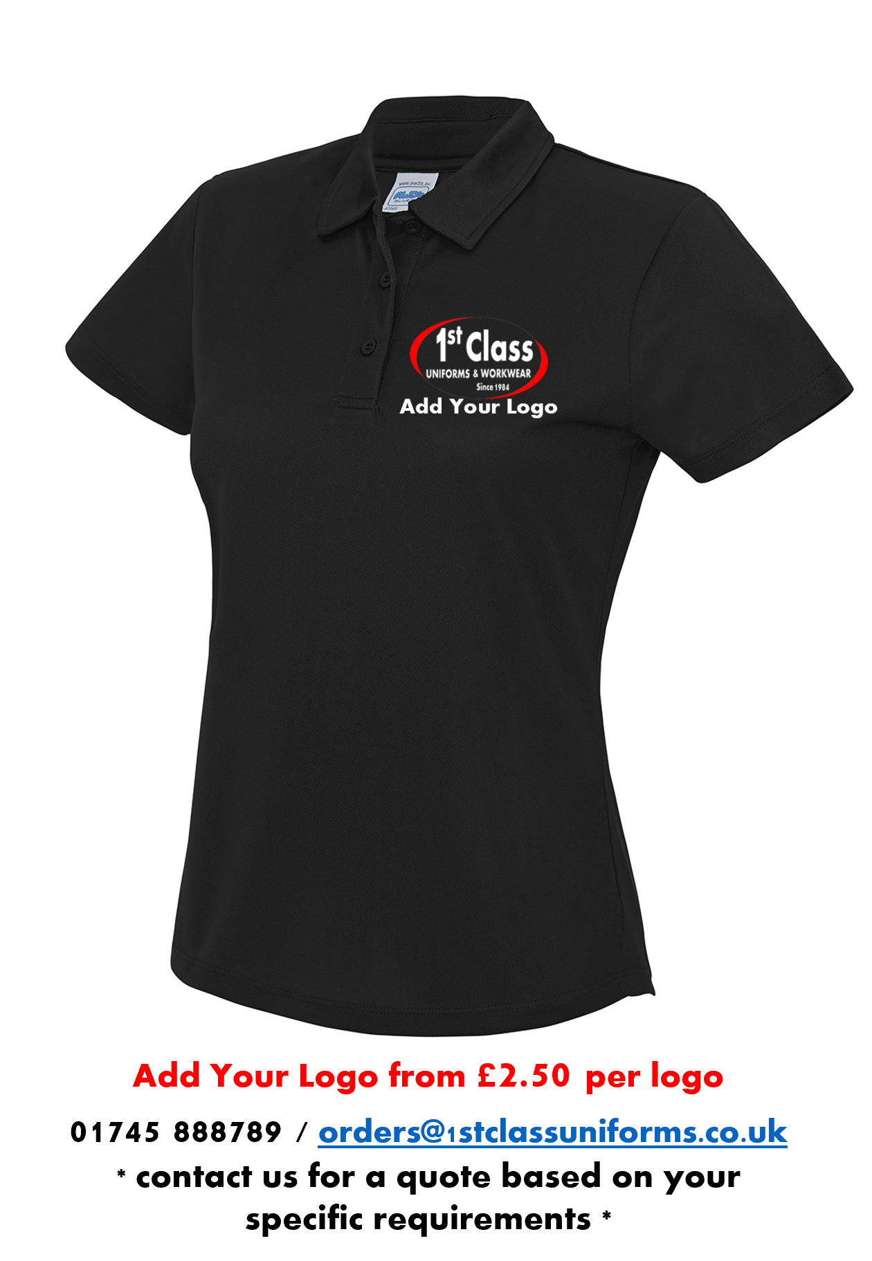 AWDis JC045 Women's Just Cool Polo Shirt