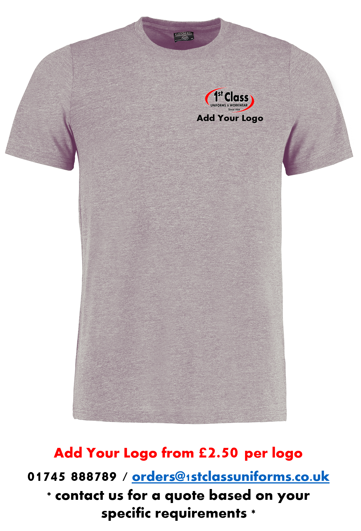 Kustom Kit KK504 Superwash® 60° T-Shirt