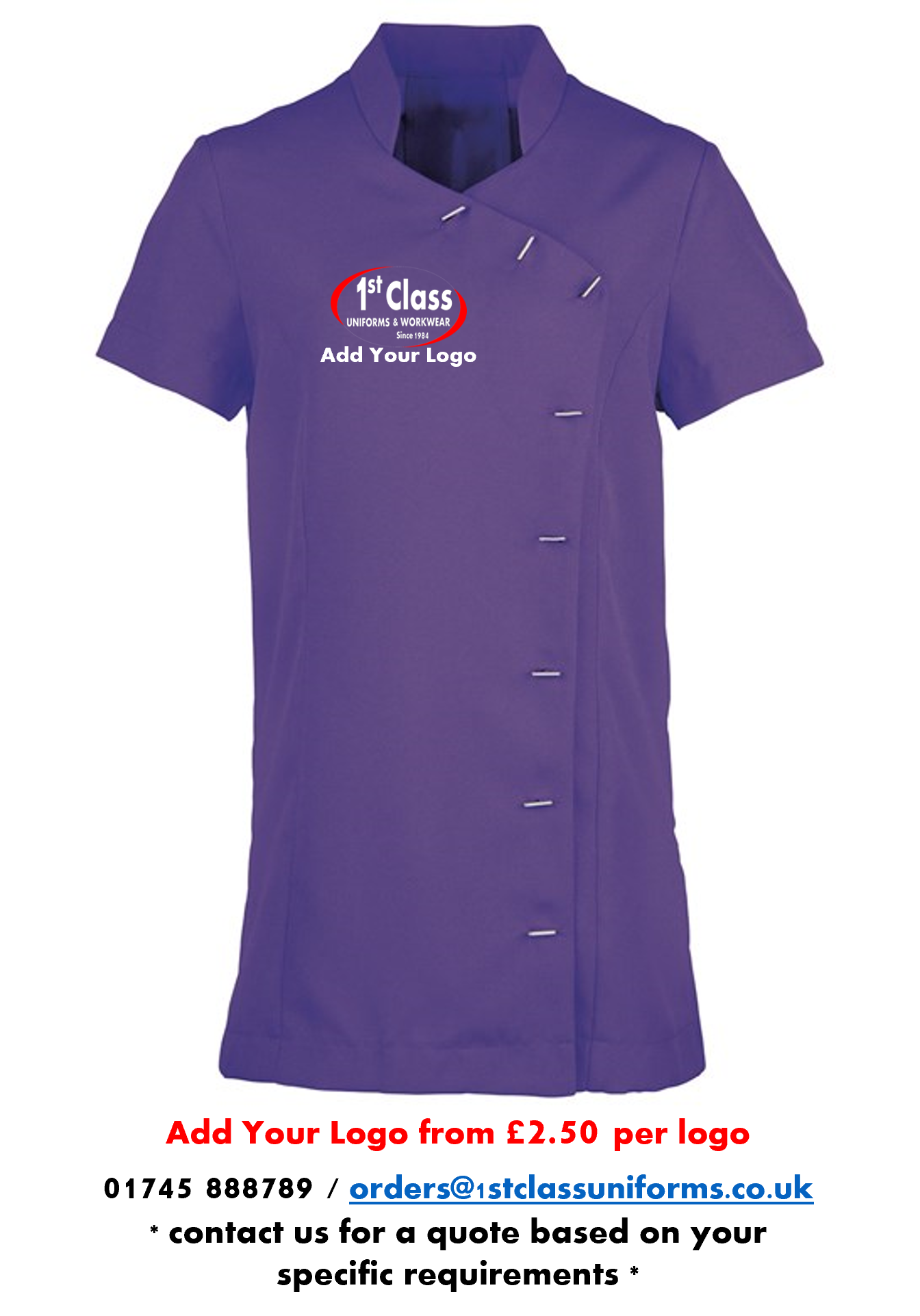 Premier PR682 Orchid Beauty & Spa Tunic