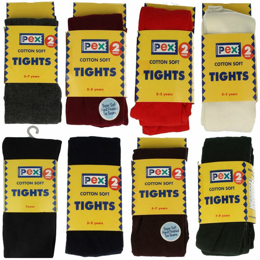 Tights Cotton Rich Sunset (PEX or Zeco) - Twin Pack