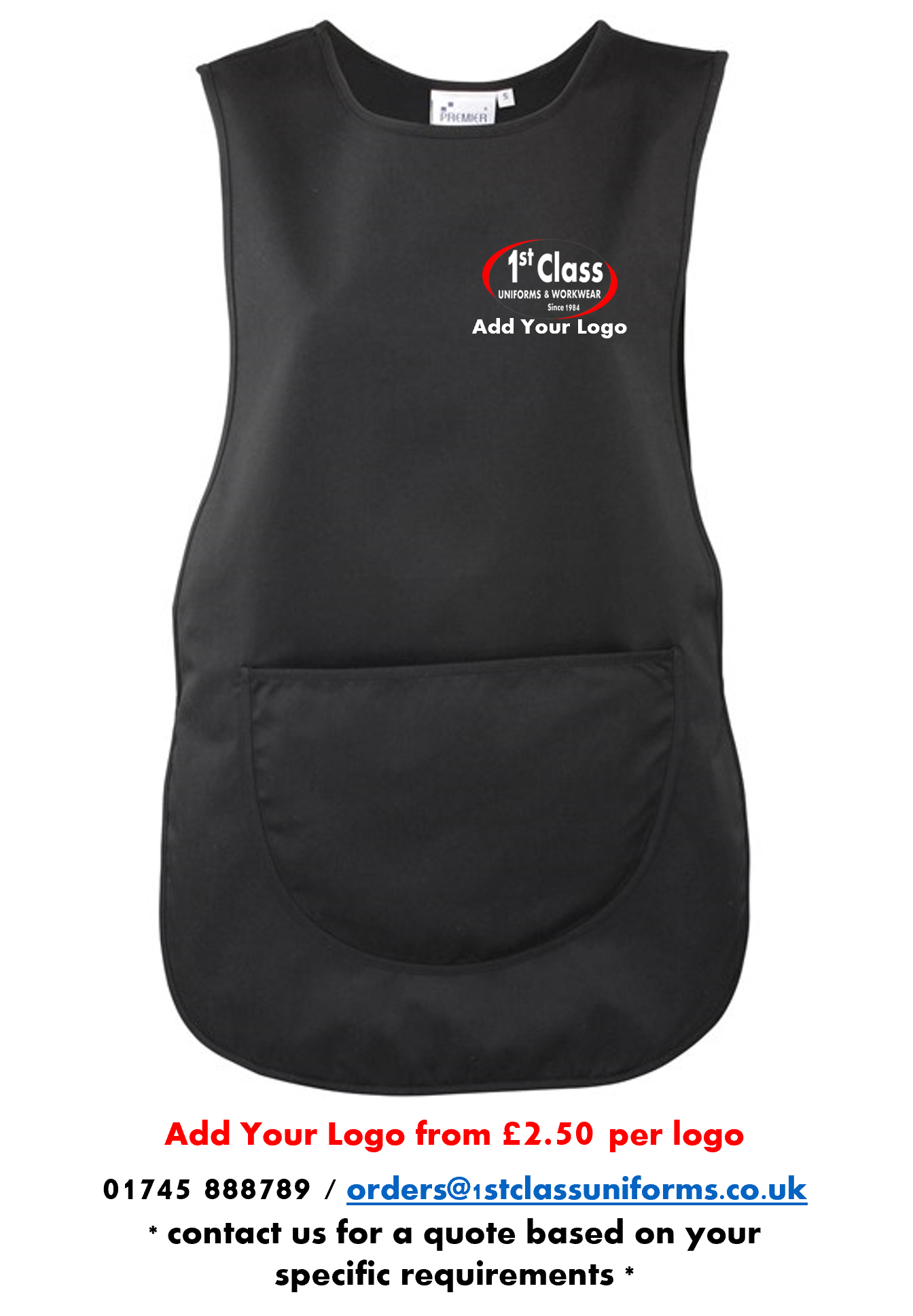 Premier PR171 Pocket Tabard