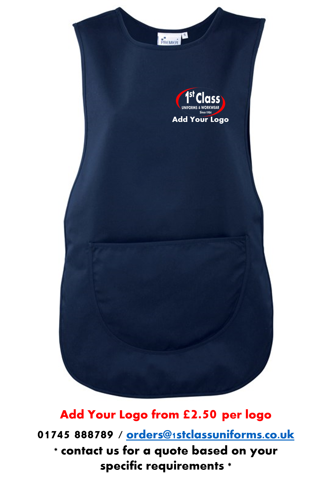 Premier PR171 Pocket Tabard