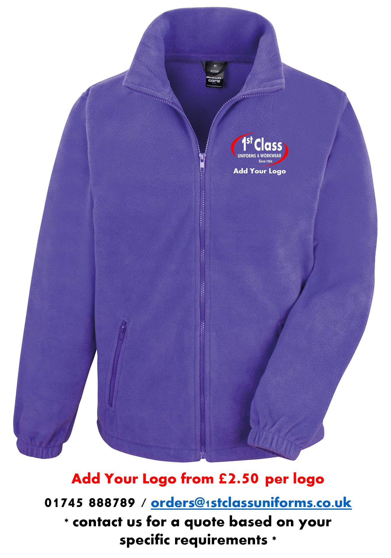 Result R220X CORE Full Zip Fleece