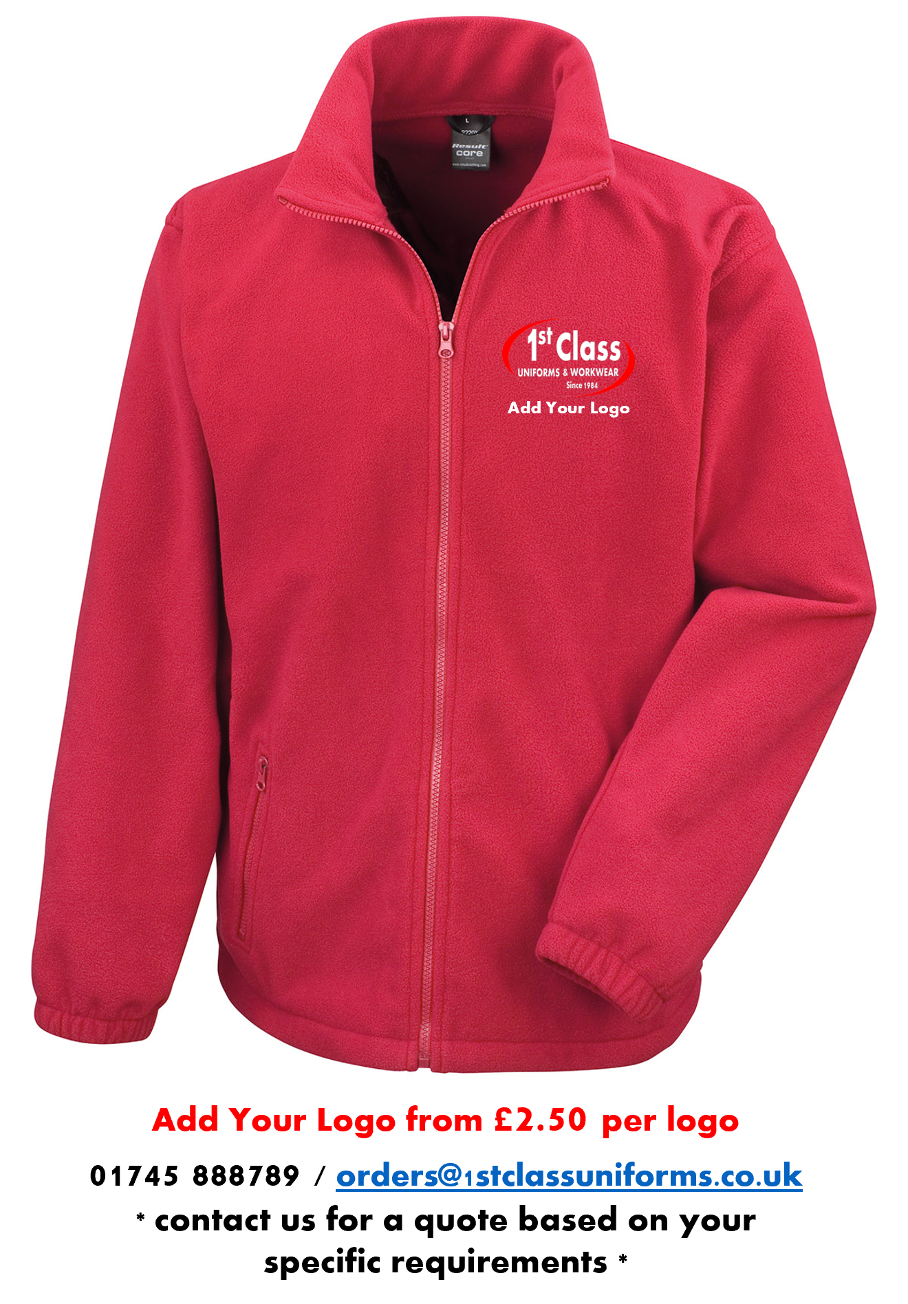 Result R220X CORE Full Zip Fleece