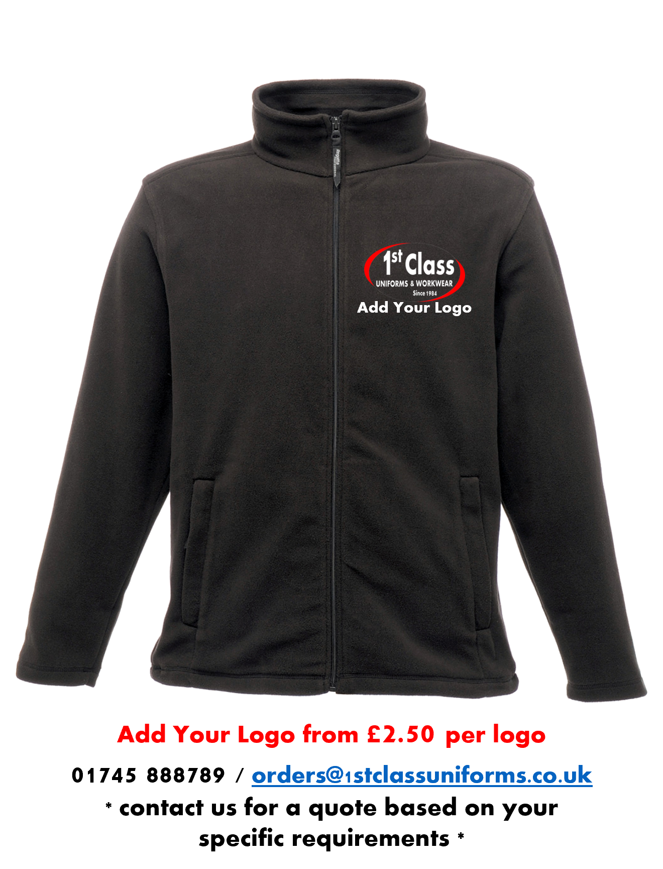 Regatta RG138 Professional Full Zip Fleece