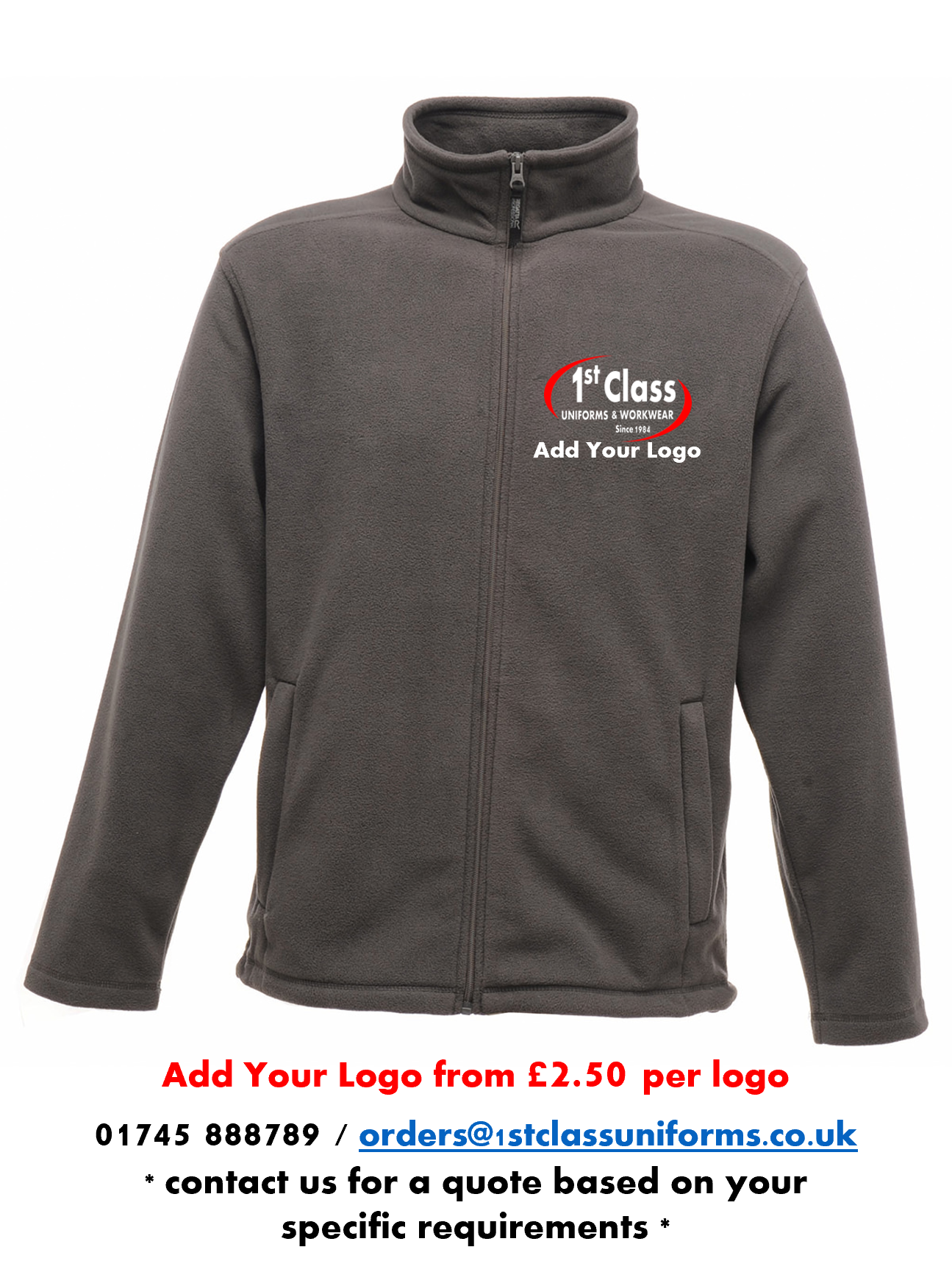 Regatta RG138 Professional Full Zip Fleece