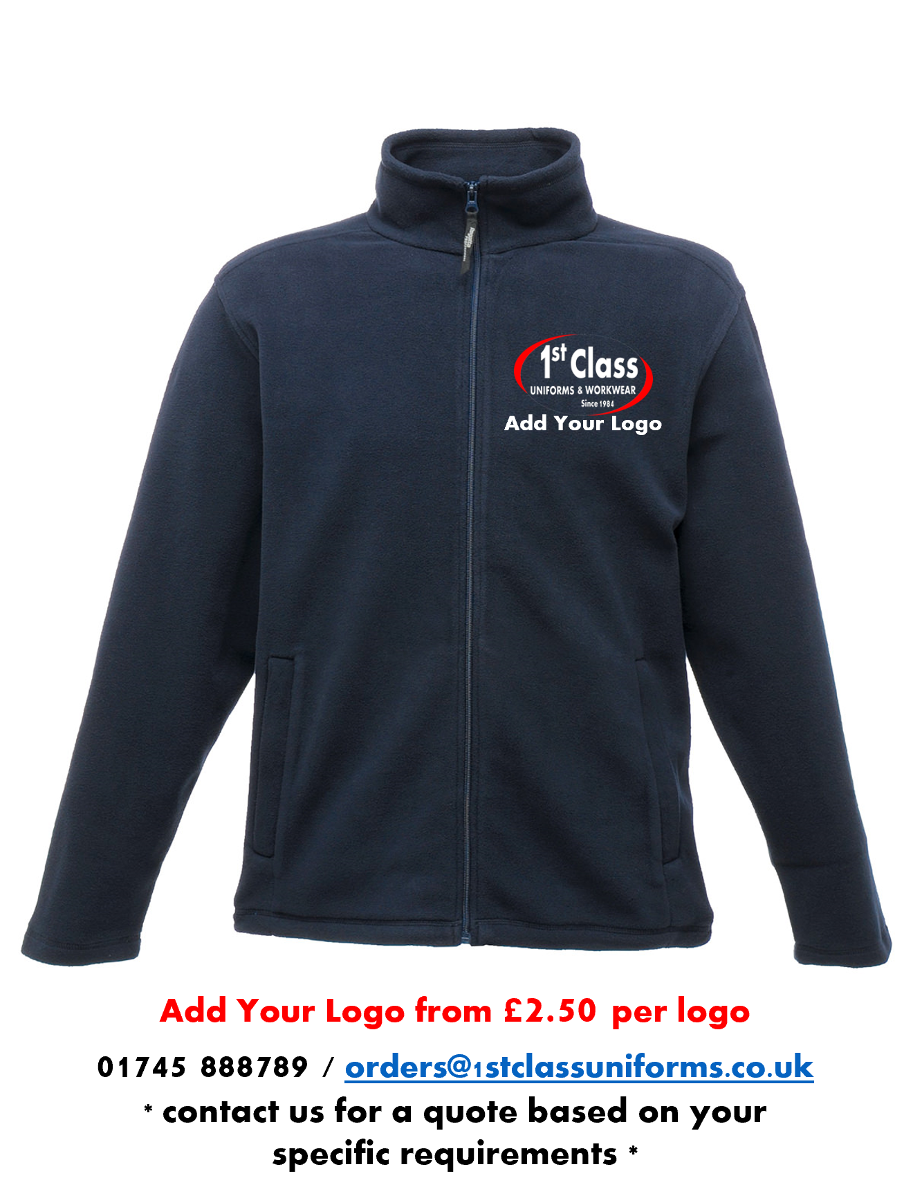 Regatta RG138 Professional Full Zip Fleece