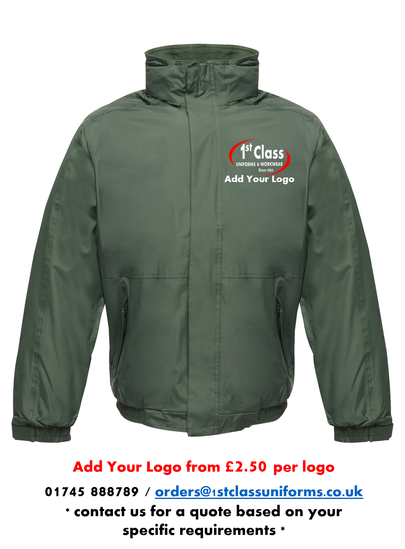 Regatta RG045 Dover Bomber Jacket