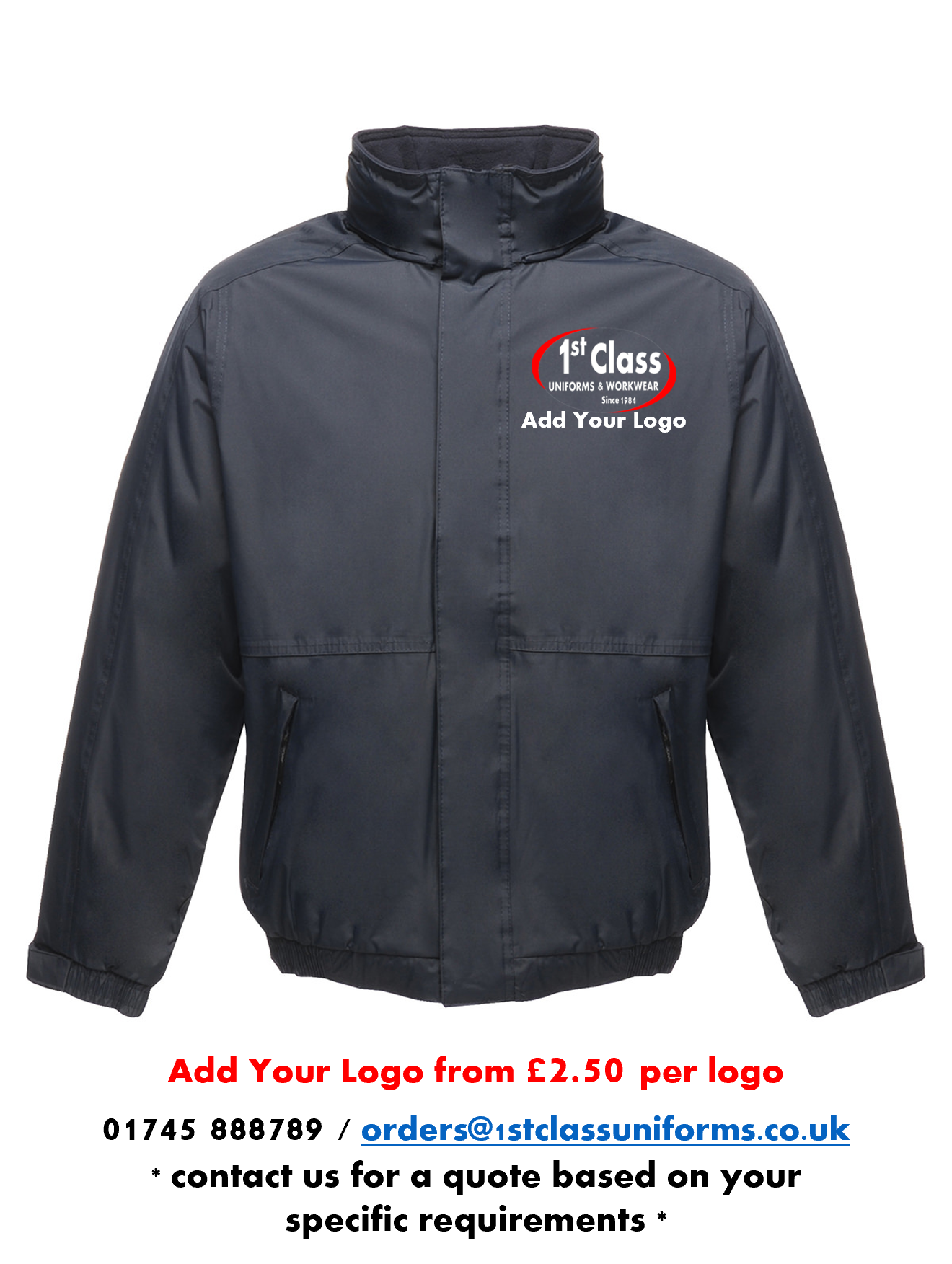 Regatta RG045 Dover Bomber Jacket