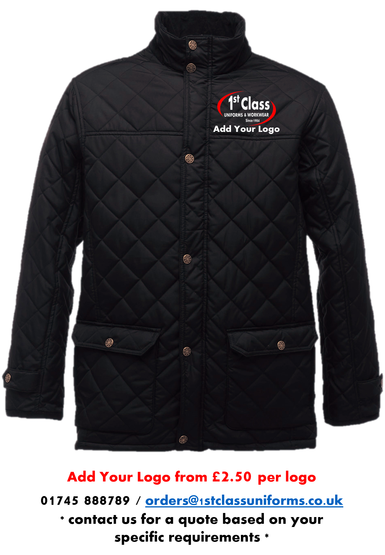 Regatta RG066 Tyler Quilted Jacket
