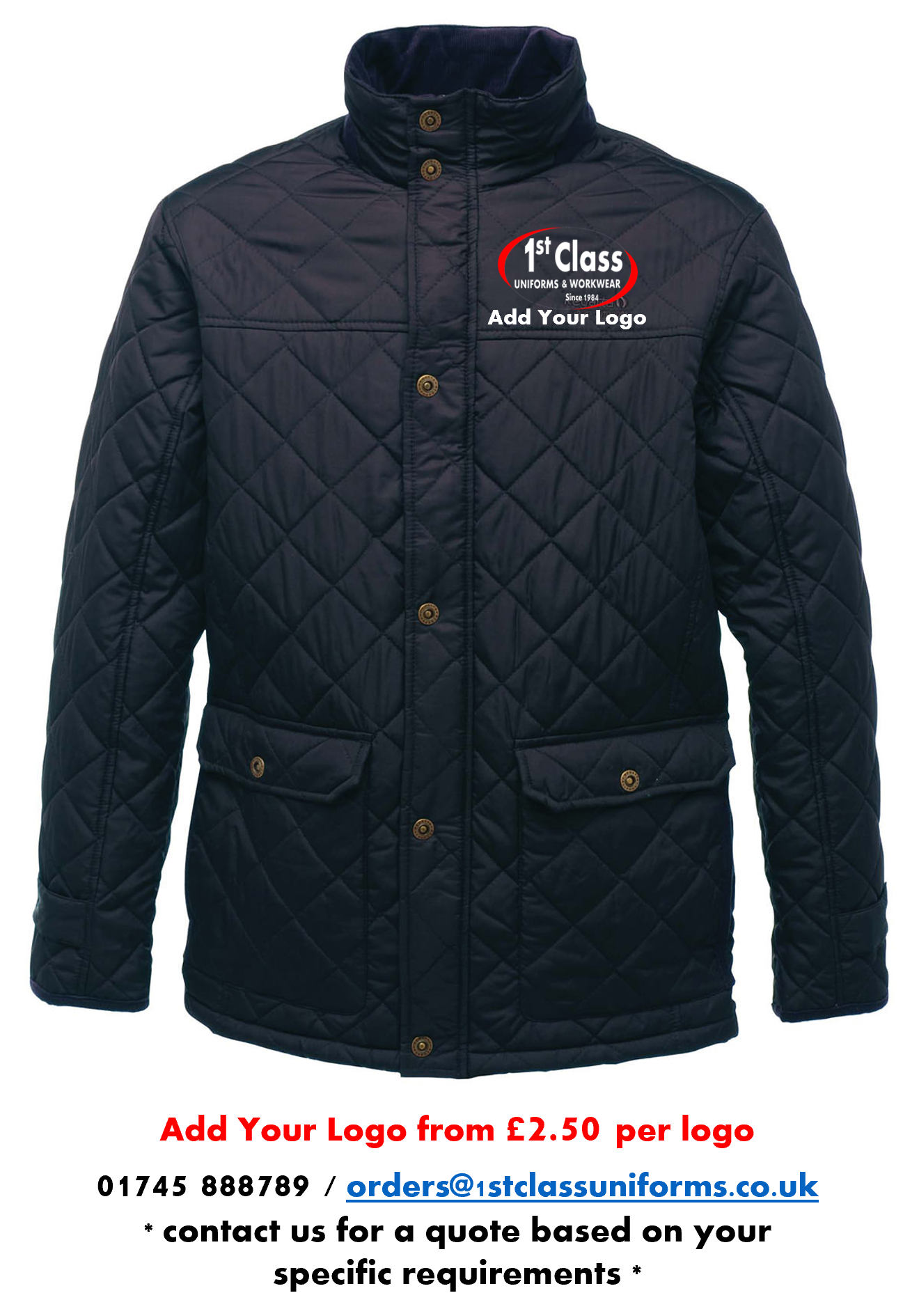 Regatta RG066 Tyler Quilted Jacket