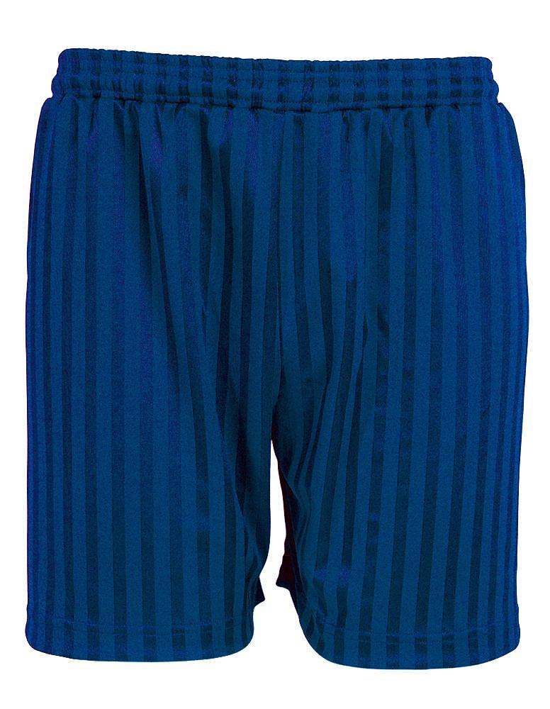 PE Shadow Stripe Shorts - Royal