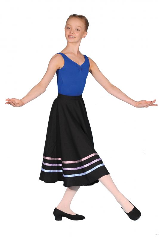 Character Skirt with Coloured Ribbons