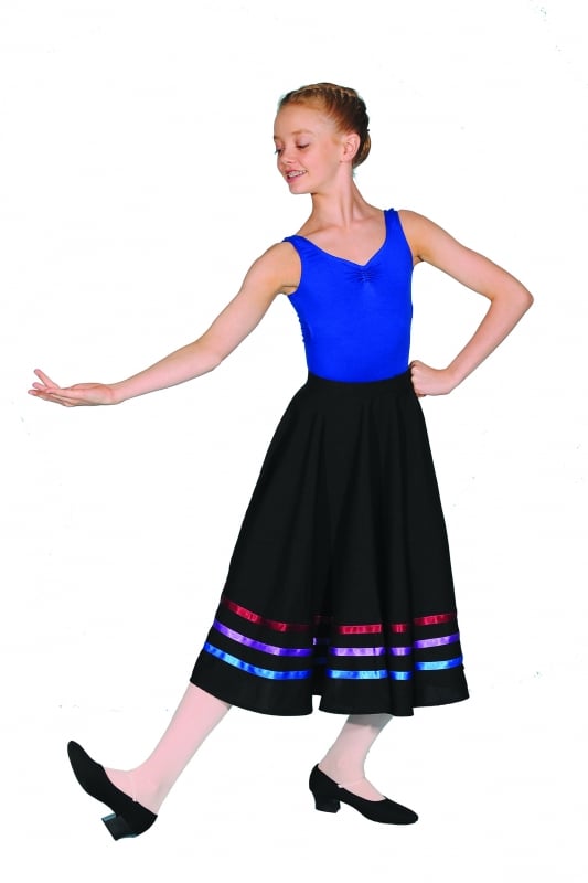 Character Skirt with Coloured Ribbons