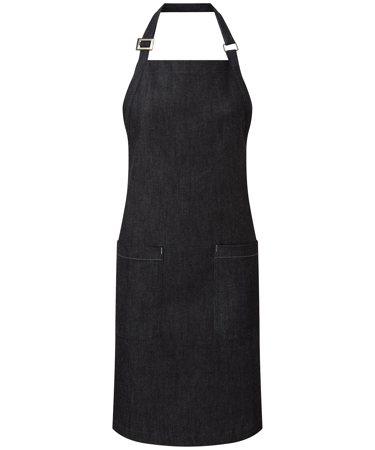 Premier PR113 100% Organic Cotton Denim Apron with Pockets