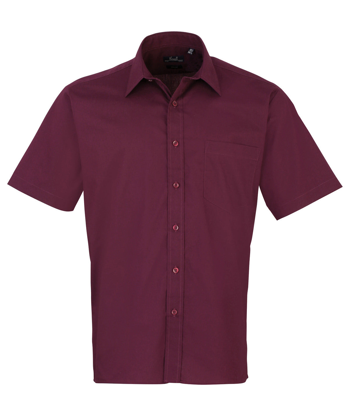 Premier PR202 Poplin Short Sleeve Shirt