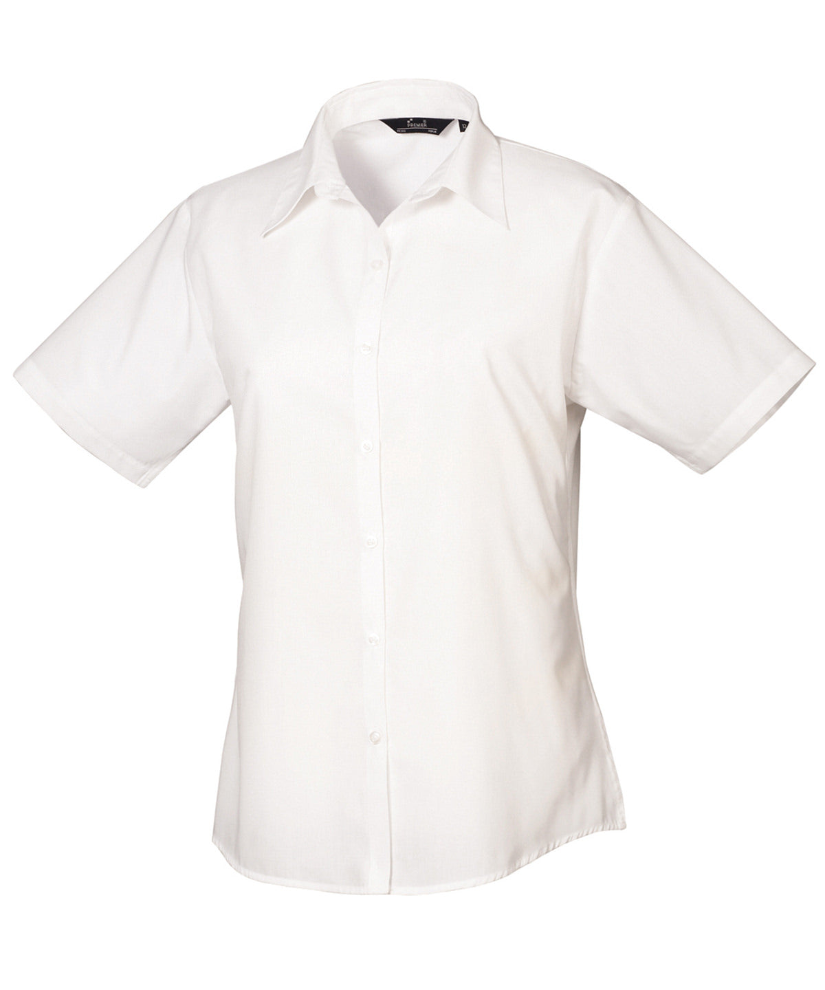 Premier PR302 Poplin Short Sleeve Blouse