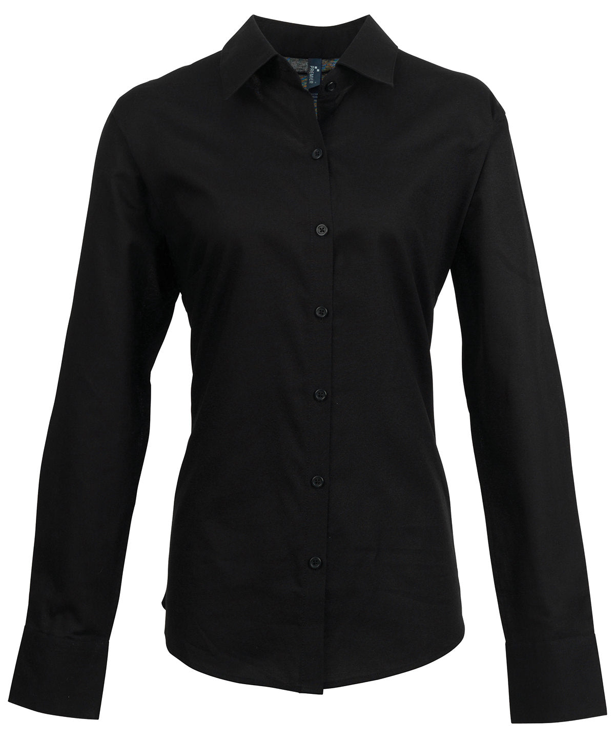 Premier PR334 Signature Oxford Long Sleeve Blouse