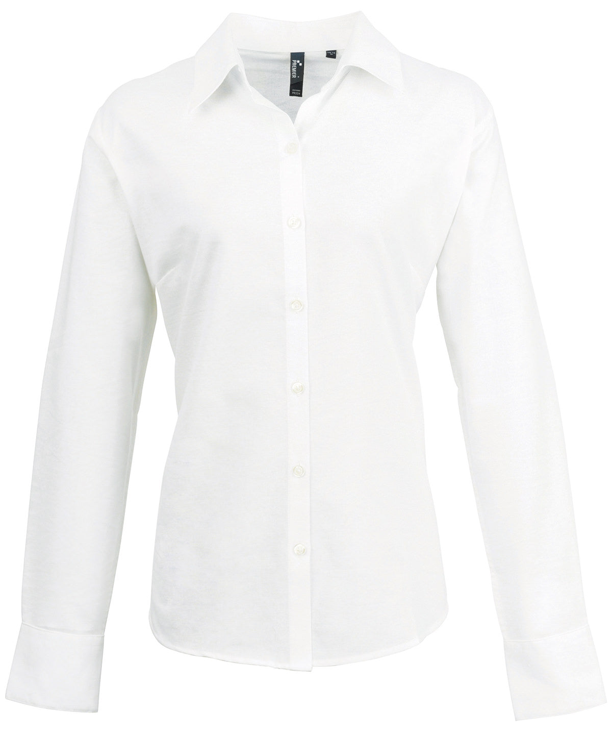Premier PR334 Signature Oxford Long Sleeve Blouse