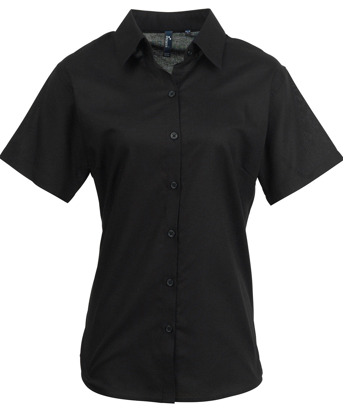 Premier PR336 Signature Oxford Short Sleeve Blouse
