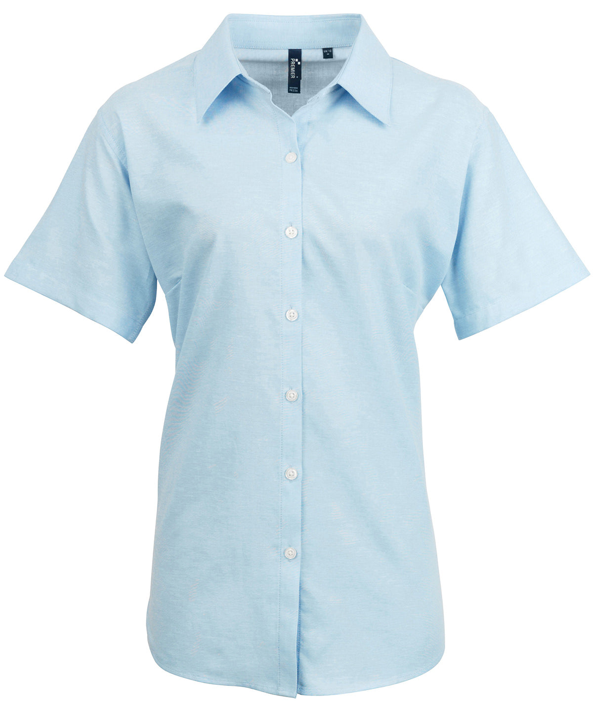 Premier PR336 Signature Oxford Short Sleeve Blouse