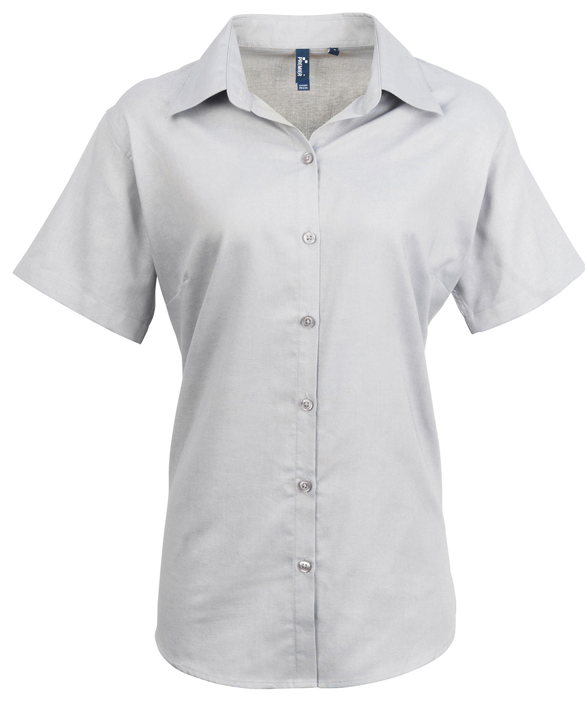 Premier PR336 Signature Oxford Short Sleeve Blouse