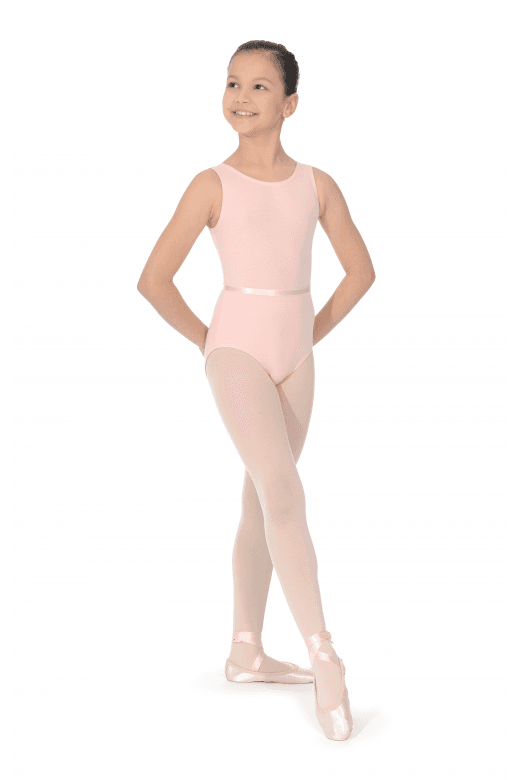 June Sleeveless Leotard with Belt