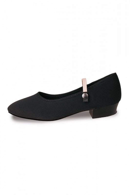 Canvas Regulation Low Heel Character Shoes