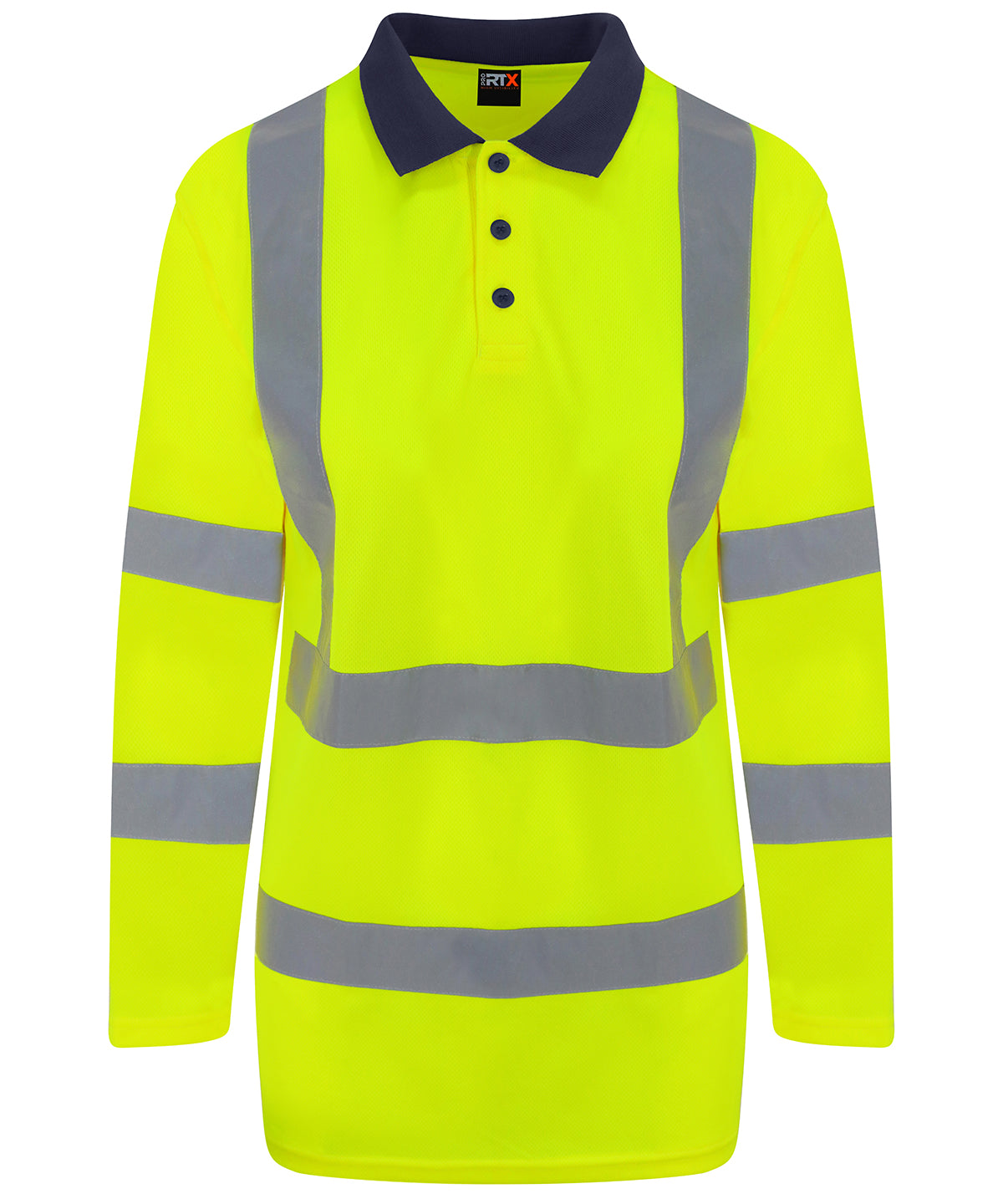 Pro RTX RX715 Hi-Vis Long Sleeved Polo Shirt