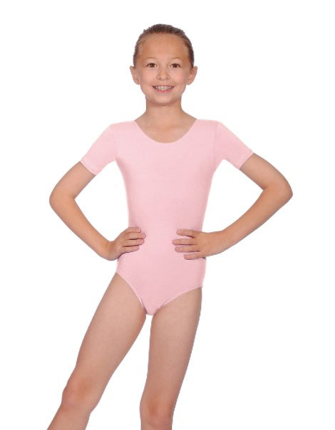 Pre-Primary Cotton Short Sleeve Leotard